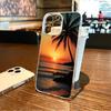 Sunset Phone Case For iPhone17,16,15,14,13,12,11 Plus,Pro Max Soft Transparent Cover