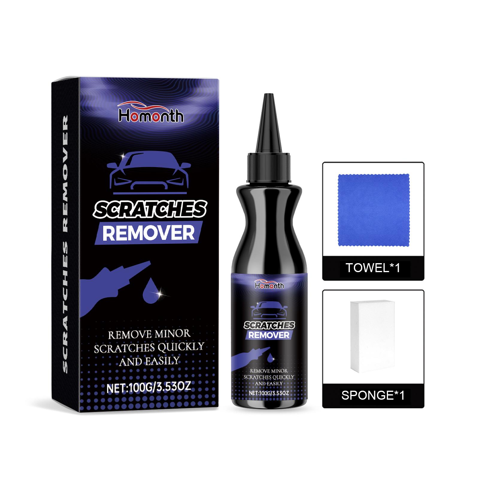 Homonth Car Paint Scratch Repair Kit – Cleaning, Maintenance, Refinishing, and Brightening Kit for Protecting Paint Scratch Damage