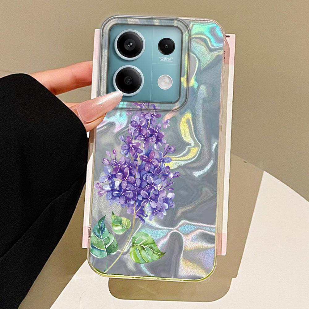 

Summer Pink Rose Flowers Girls Love Phone Case for Xiaomi Mi 13T 14T Pro 11 Lite NE 5G Couple Shell Silicone Back Bags TPU Cover Xiaomi 13T Pro білий