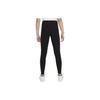 Jordan Kids  Knitted Sports Pants Solid Color Logo Embroidery High Waist Kids Pants Black DJ3399-010