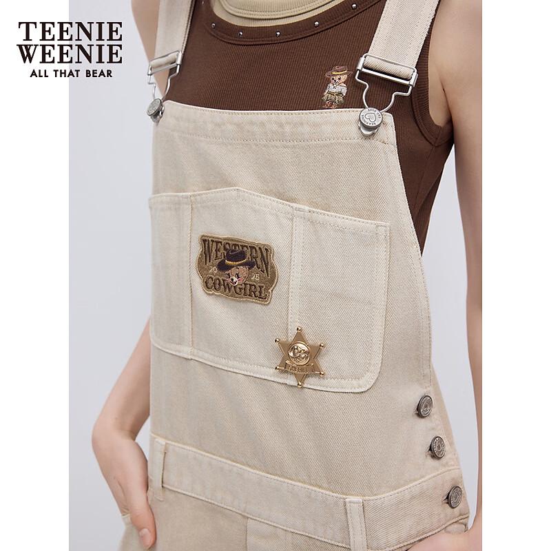 Teenie Weenie Bear Letter Short Dress