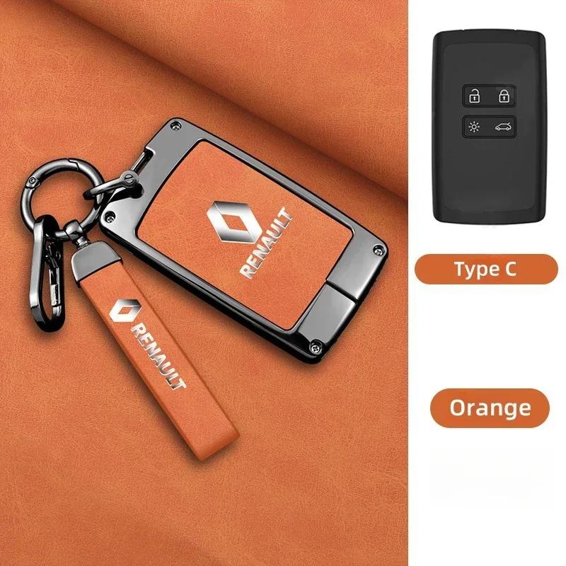 Coprivalvole Nuova Lega di Zinco Copritastiera per Chiave Auto Per Renault Espace 5 Kadjar Koleos Captur Megane 4 Talisman Arkana Dacia Sandero Remo