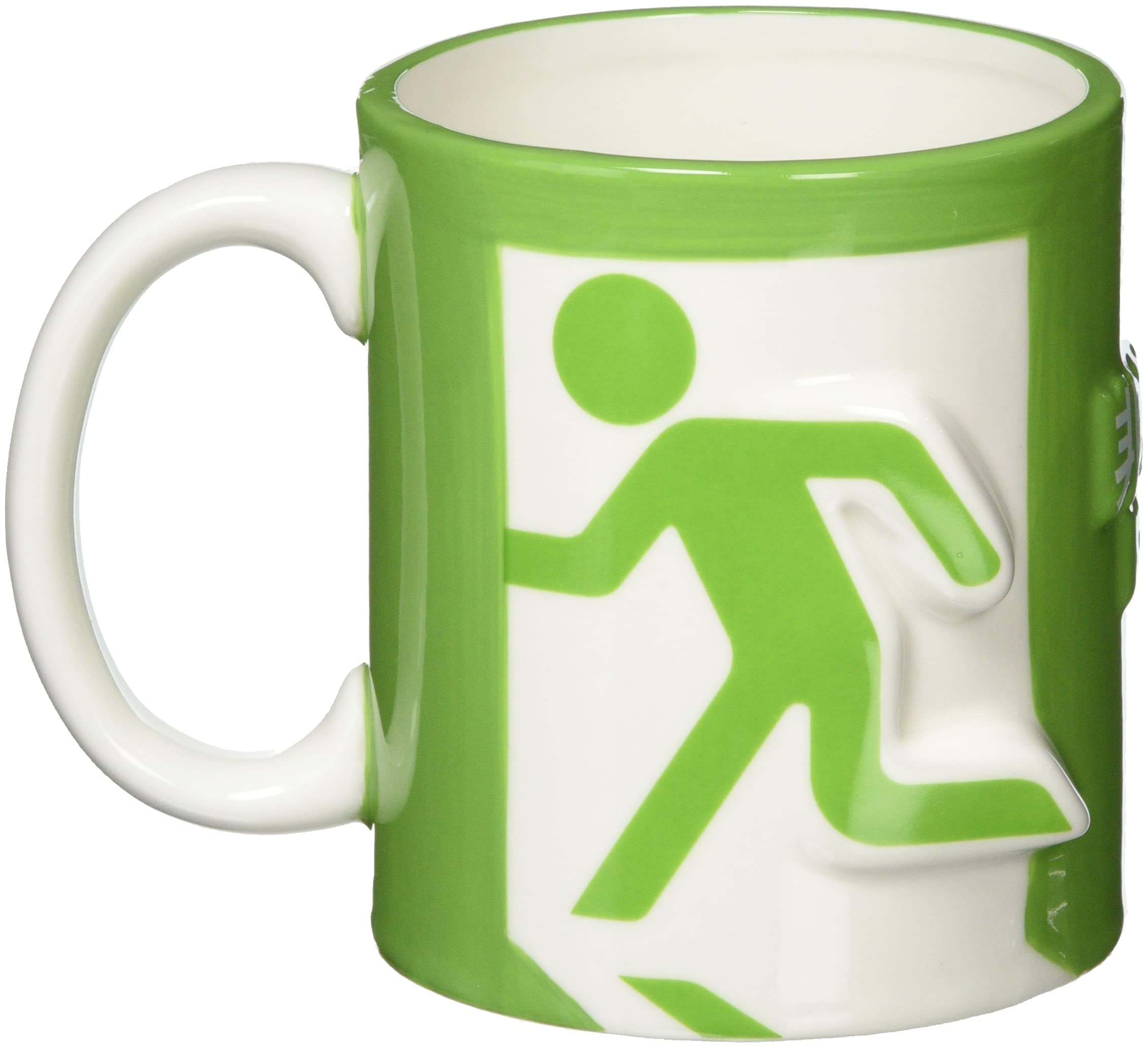 

Sun Art Fun Tableware from Ceramic Mug SAN3531 Green Escape Reality зелёный
