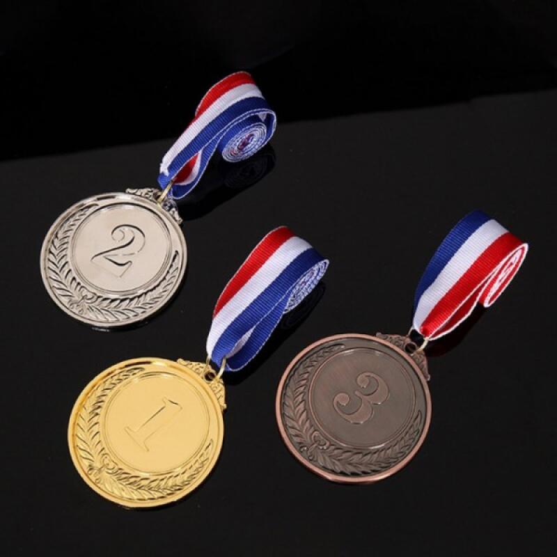 Gold, Silver, and Bronze Medal Award Ceremony Winner's Trophy Necklace
