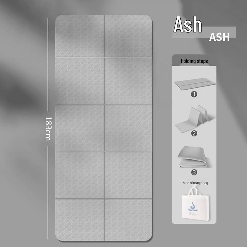 Portable Foldable Yoga & Fitness Mat: Non-slip, Thickened, Ideal for Camping, Naps, and Children's Play