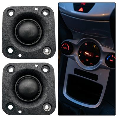 High Performance 2 Inch Square Tweeter Speaker 20W 4ohm with Aluminum Heat Sink for Enhanced Sound Clarity