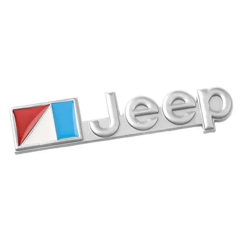 Cup Holders Car Front Hood Emblem for JEEP Grand Cherokee Wrangler Renegade Patriot Liberty Compass Rear Trunk Side Badge Sticke