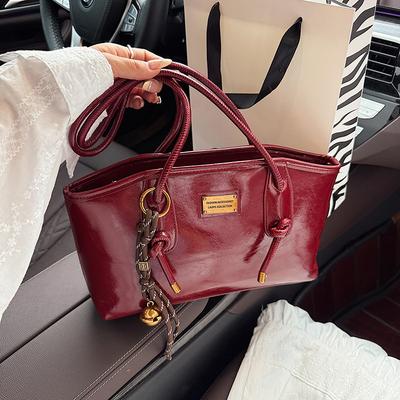 Retro Unterarmtasche Damen neue Wintermode Nische Schultertasche vielseitige Tasche mit großem Fassungsvermögen