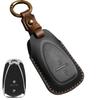 Genuine Leather Car Key Cover for Chevrolet Cruze, Malibu, Trax, Onix (21 Models)