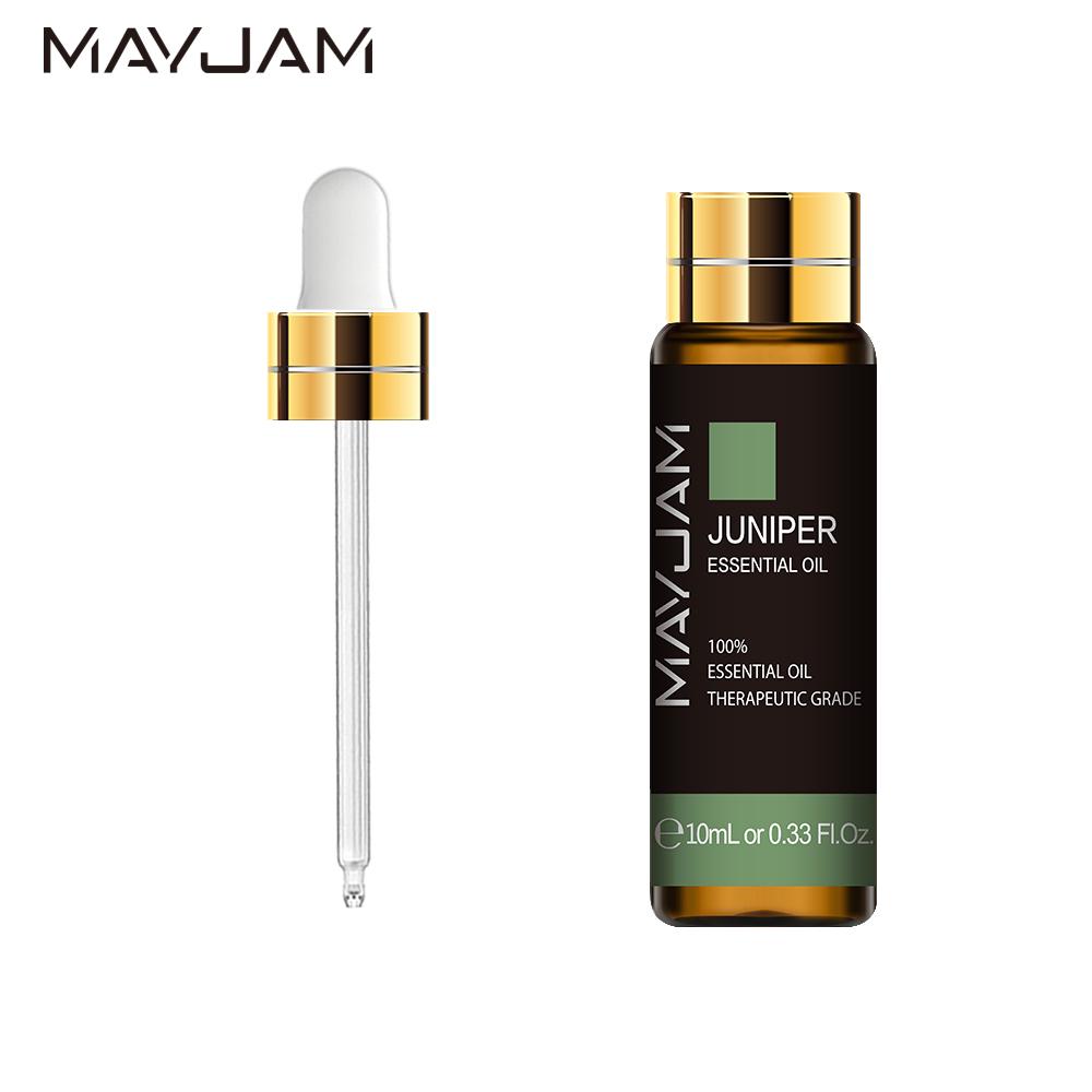 

MAYJAM 10 мл/30 мл/100 мл чистый растительный экстракт можжевельника, эфирные масла для увлажнителя, ароматерапия, спа-массаж, уход за волосами Juniper-10ml+dropper