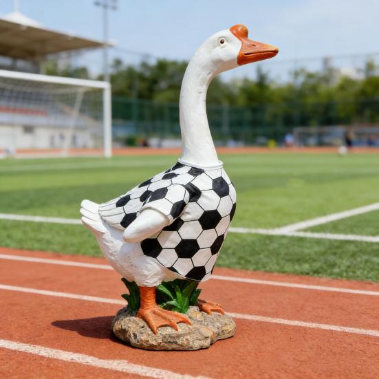 Sports Ball Goose Outfit Soccer Basketball Baseball Rugby Porch Goose Costume Game Day Clothes for 23