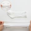 3Pairs/Set White Ruffle Baby Socks Sweet Bow Infant Girls Princess Sock Breathable Mesh Anti-mosquito Kids Long Socks