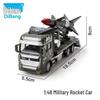 Children's Pull-Back Alloy Fire Ladder Truck Toy