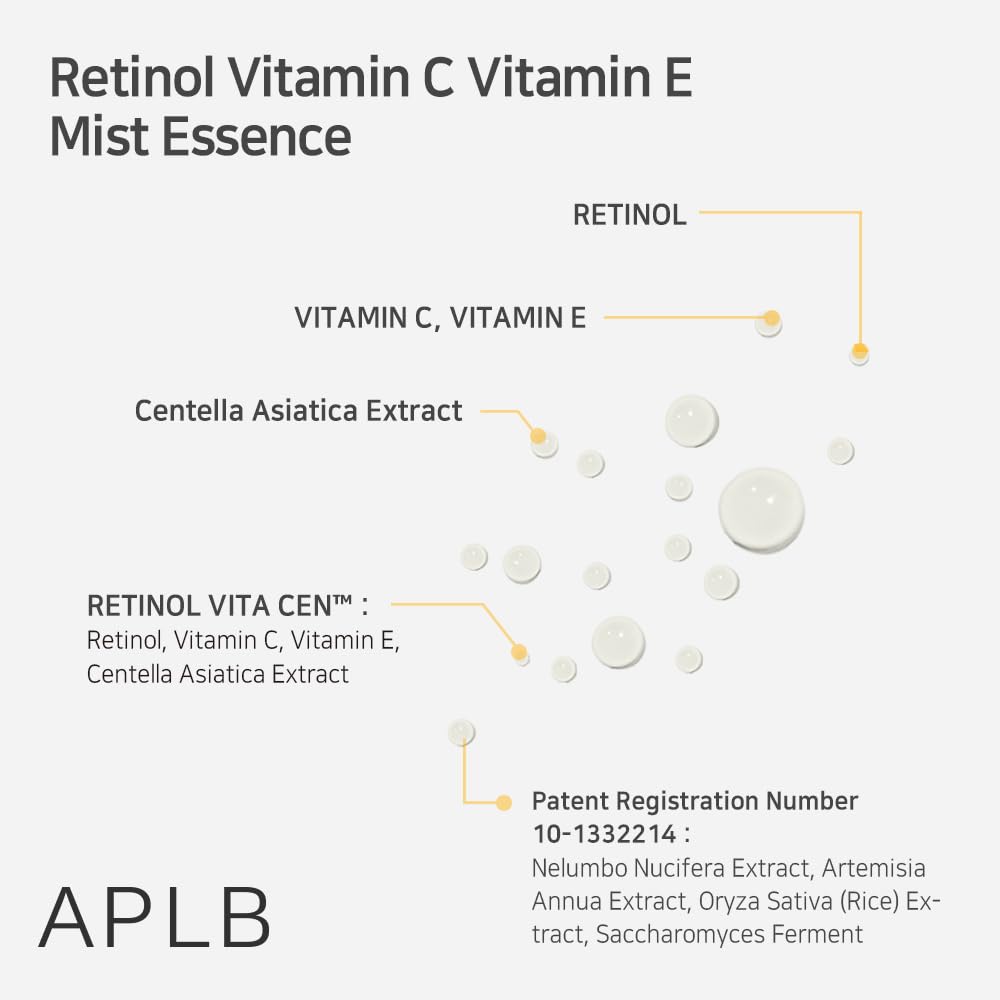 [APLB Official] Retinol Vitamin C Vitamin E Mist Essence 105ml