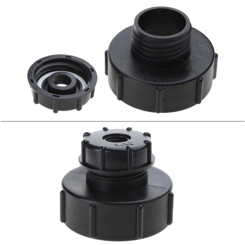 IBC Adapter S100x8 Coarse Thread to Reduce S60x6 IBC Cap IBC Garden Tank Male Thread Connection Accessory for Tank