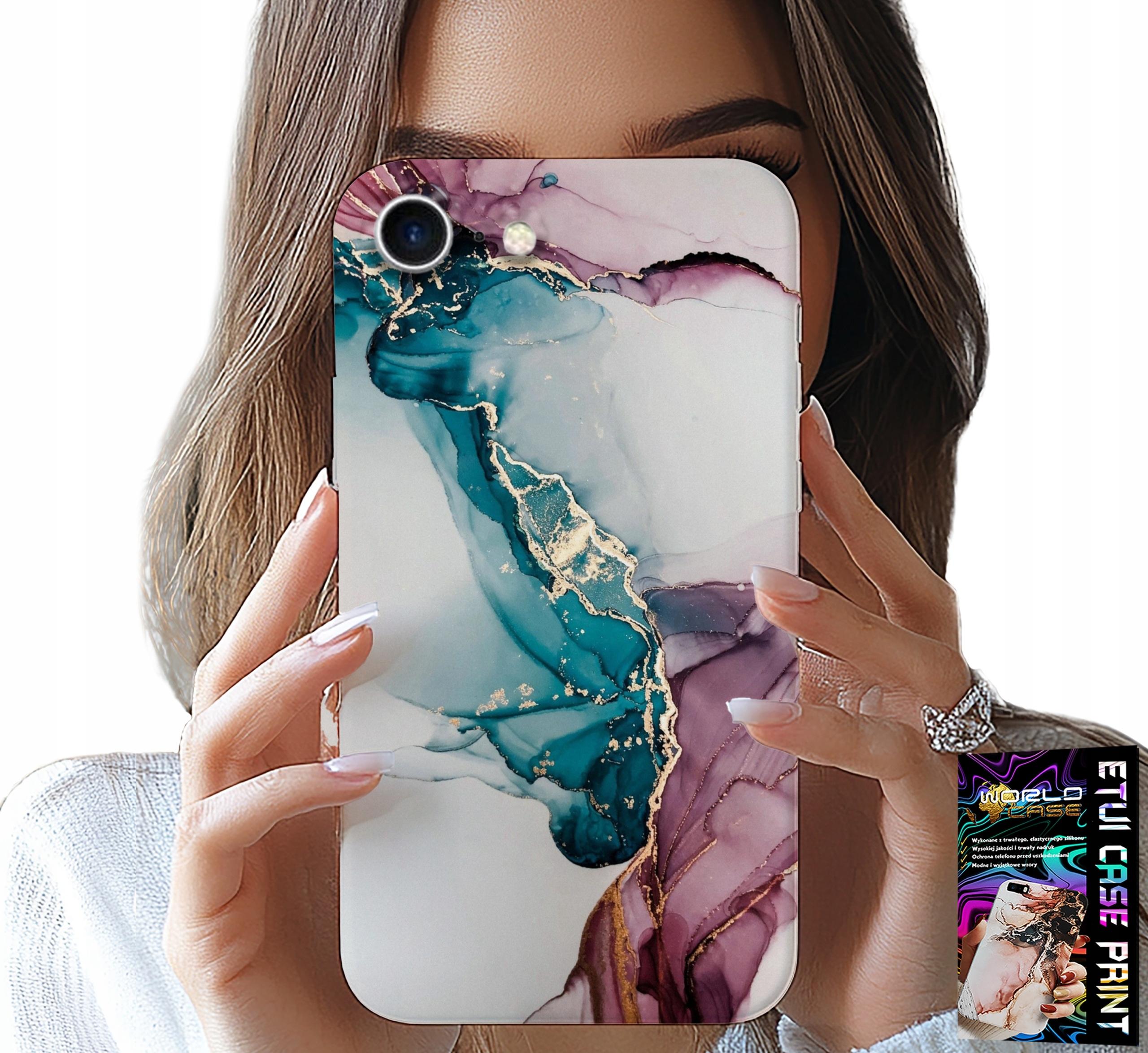 Joom Super Merchant Hülle Für iPhone Se / Se2 - Elegantes Marmor Modisches Feminines Case