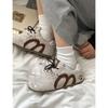 New product hot sale summer new ugly cute fashion retro versatile soft sole casual board shoes 5258