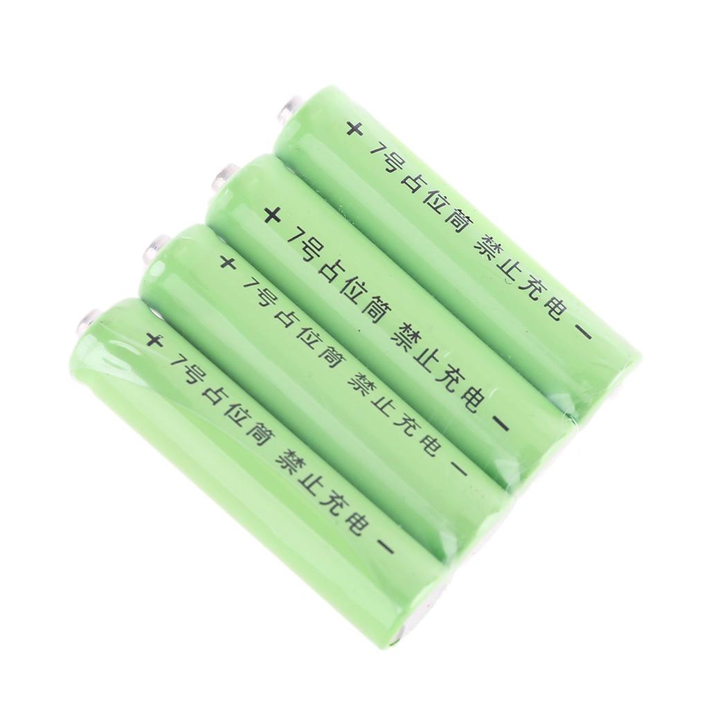 LR03 AAA Size Dummy Fake Battery Setup for Shell Placeholder Cylinder Conductor Dummy for Lithium Iron Phosphate Battery