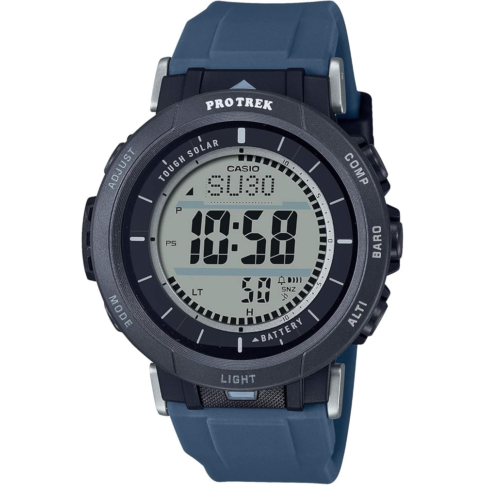 

Casio Pro Trek Solar Watch PRG-30-2JF Men s Navy Color Waterproof Outdoor Timepiece