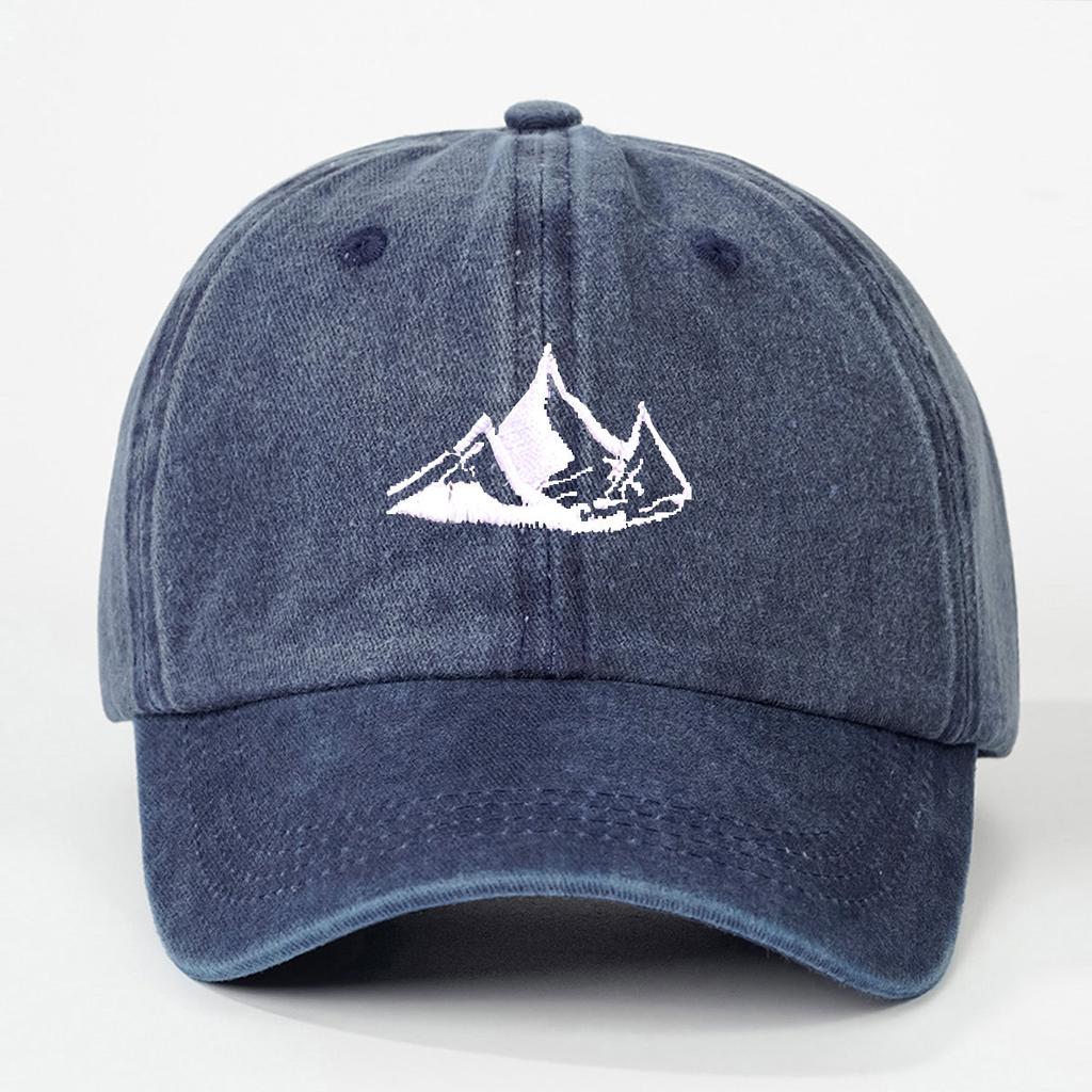 Vintage Mountain Print Baseball Cap, Stylish Simple Pattern Casual Cap, For Men  Women Gender Neutral Casual Outdoor Cap