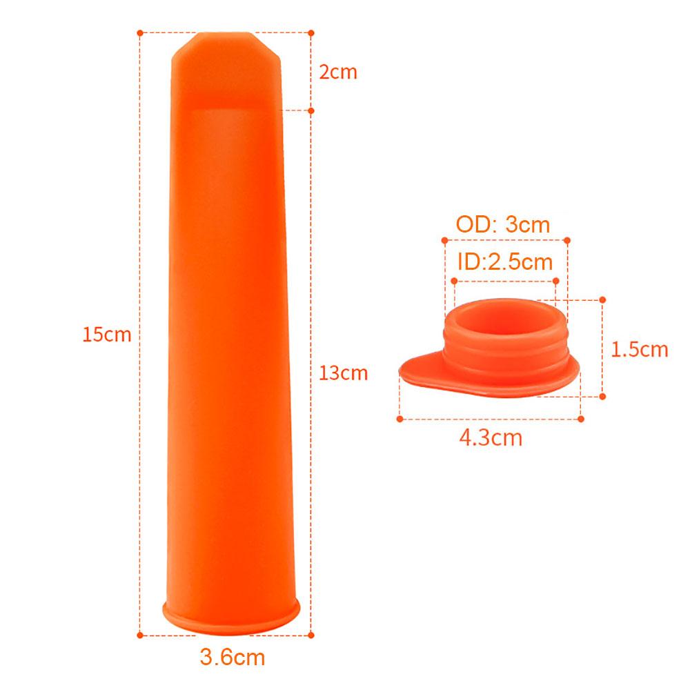 Silikonový výrobník nanuků Silicone World Summer Lolly Forma DIY Silikonová forma na zmrzlinu potravinářské kvality Ledová nanuková forma Forma na ledové kostky Kuchyňské pomůcky