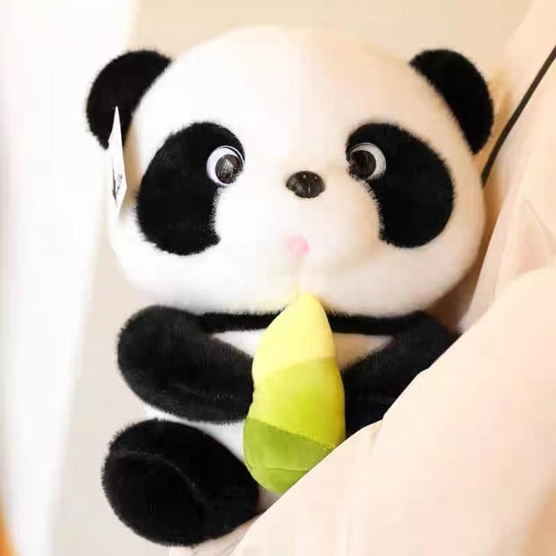 Adorable Plush Panda Toy Soft And Cuddly Stuffed Animal Perfect Children's Gift