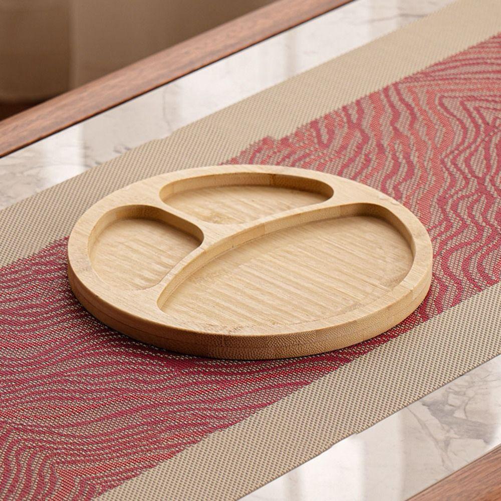 Nut Platter Snacks Server Dish Round Fruit Snack Plate  Party Dishes Snacks Dried Fruits