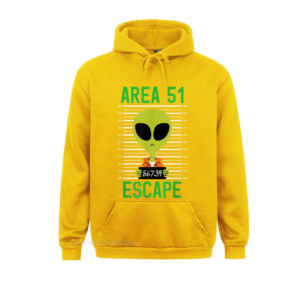 

Fitted Storm Area 51 Funny Alien Escape Унісекс Жіноча толстовка UFO з довгим рукавом Толстовки для спортивного одягу унісекс з принтом XL
