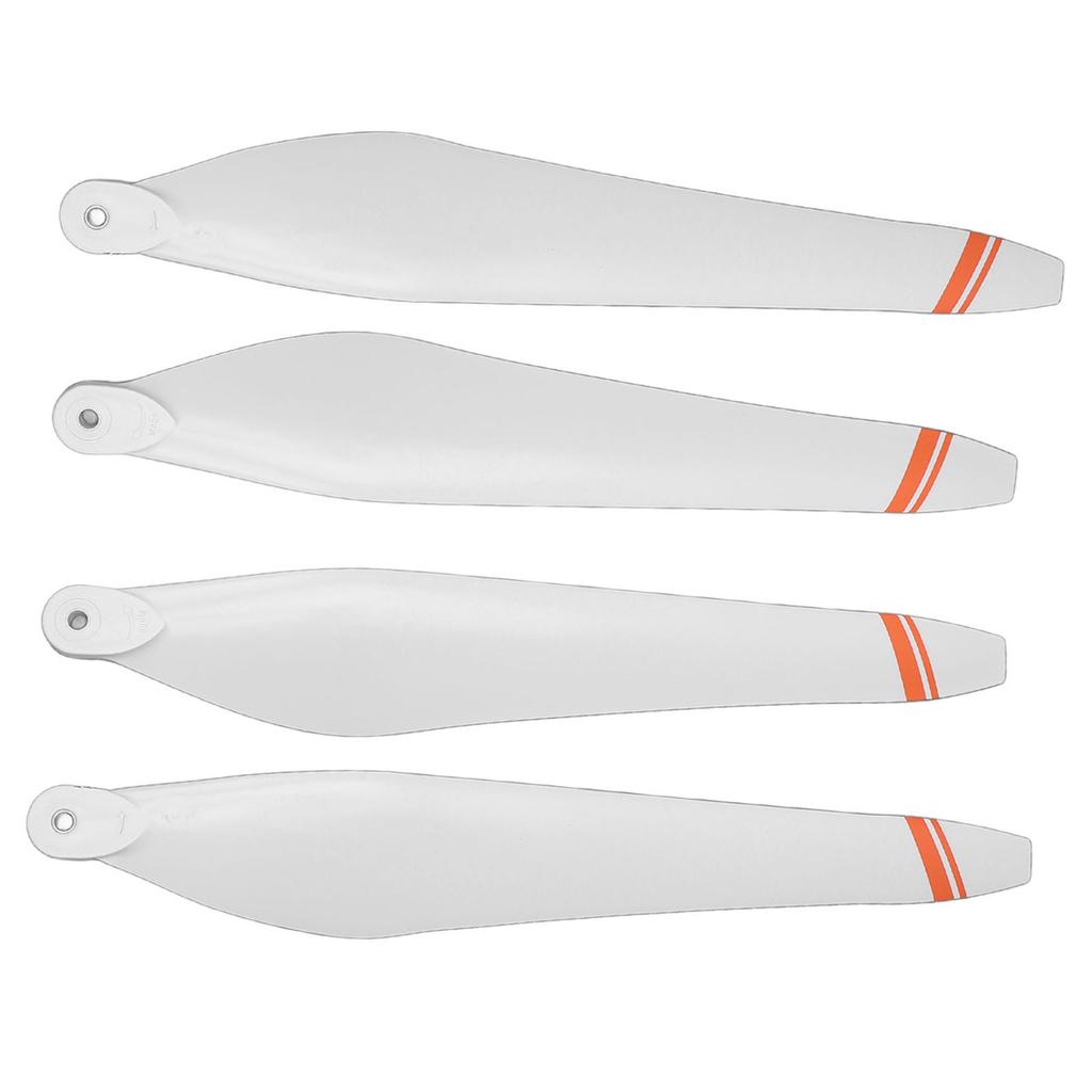 1 Pair Drone Propellers White Carbon Low Noise Powerful Traction Folding Drone Propellers for X9 PLU
