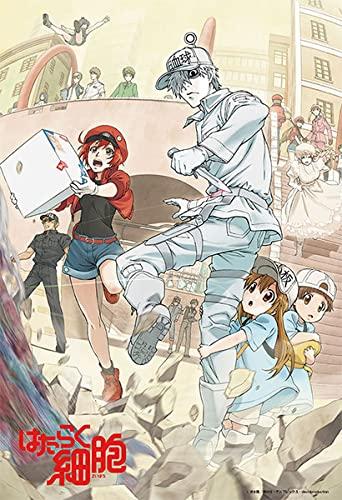 [Made In Japan] Beverly 300-Piece Jigsaw Puzzle: Cells At Work! Load, Repair, Fight (26 X 38 Cm) 83-115