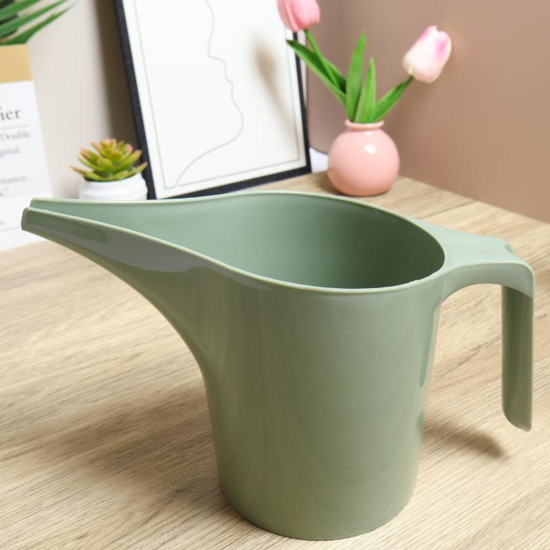 Multi-Purpose Plastic Watering Can with Long Spout - Plant Watering Pitcher for Indoor Plants, Kitchen & Home