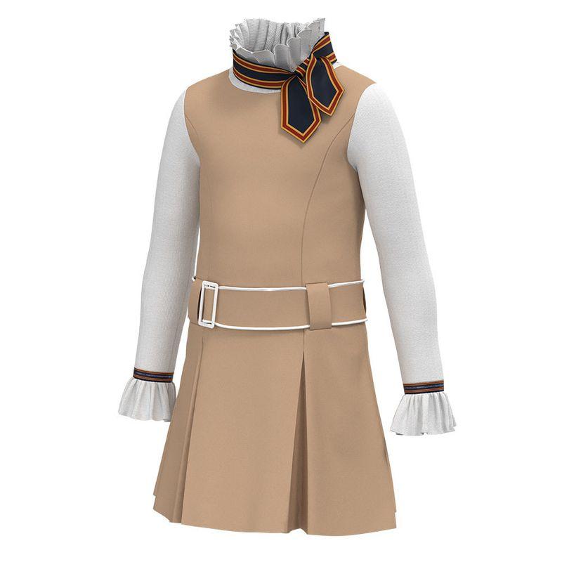 Jiamei Megan Cosplay Costume M3Gan2.0 Main Character's Same Style Dress Halloween Children's Performance Costume Cosplay Outfit