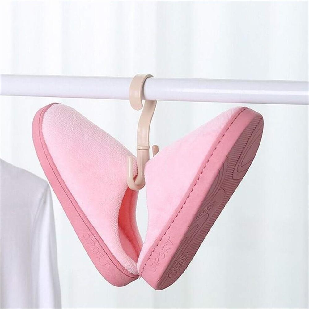 Große Kreative Multifunktionale Drehbaren Vier-Klauen-Haken Mantel Aufhängen Taschen Schal Kleiderschrank Aufbewahrung Kleiderbügel Türhänger Taschen