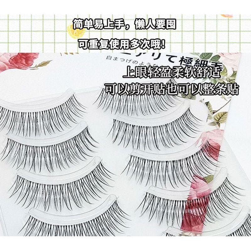 Lashie - Natürliche Mehrfachpackung künstliche Wimpern
