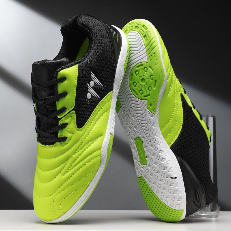 Unisex Indoor Soccer Shoes: Flat Sole for Cement & Wooden Floors - Perfect for Youth, Men, Women, and Students