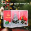 Christmas Storage Box Acrylic Transparent Blind Box Toy Storage Display Box Storage Box Jewelry Makeup Organizer Home Storage
