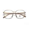 Transparent Large-Frame Glasses Women'S College Frame Mirror Plain Mirror Can Do Myopia