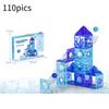 Colorful Blocks Toy Set Ice And Snow Castle Space Amusement Park Gift Puzzle