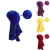 Classic And Versatile Velvet Doo Durag Headwear For Men And Women