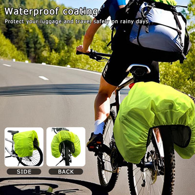 Pannier Bag Rain Cover For Cycle Rain Protection Cover For Cycle Rear Rack Cycle Rear Rack Protector Foldable Cycle Rain Cover