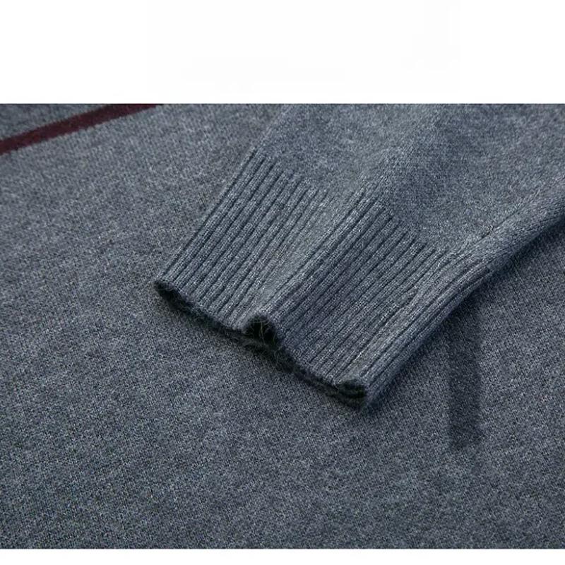 Îmbrăcăminte pentru bărbați Pulover culoare uni Tricotat Mânecă lungă Pulover la modă Gât rotund Fir răsucit Primăvară Toamnă Topuri vintage