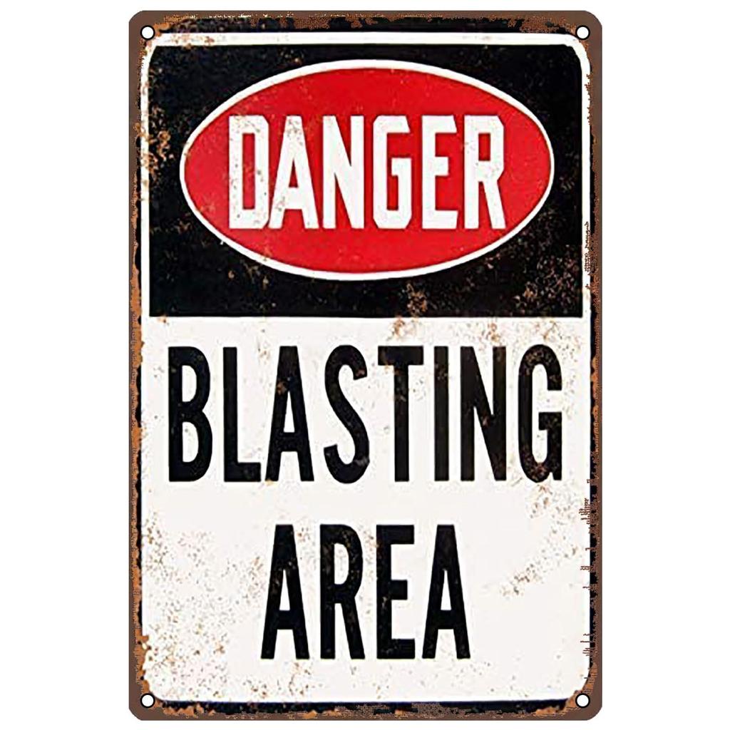 Vintage Warning Metal Tin Signs Danger Do Not Enter Wall Decor for Garage Garden Restaurant Bars Cafe Clubs Retro Posters Plaque
