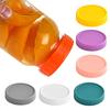 4Pcs 70/86MM Wide Mouth Mason Jar Lid Reusable Leak Proof Canning Cover Dishwasher