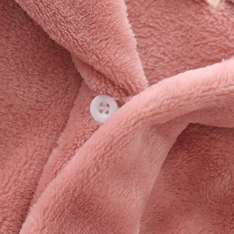 Halat de baie de desene animate pentru copii, toamnă iarnă, pijamale cu glugă pentru băieți, fete, flanel, cu mânecă lungă, îmbrăcăminte de dormit pentru copii mici.