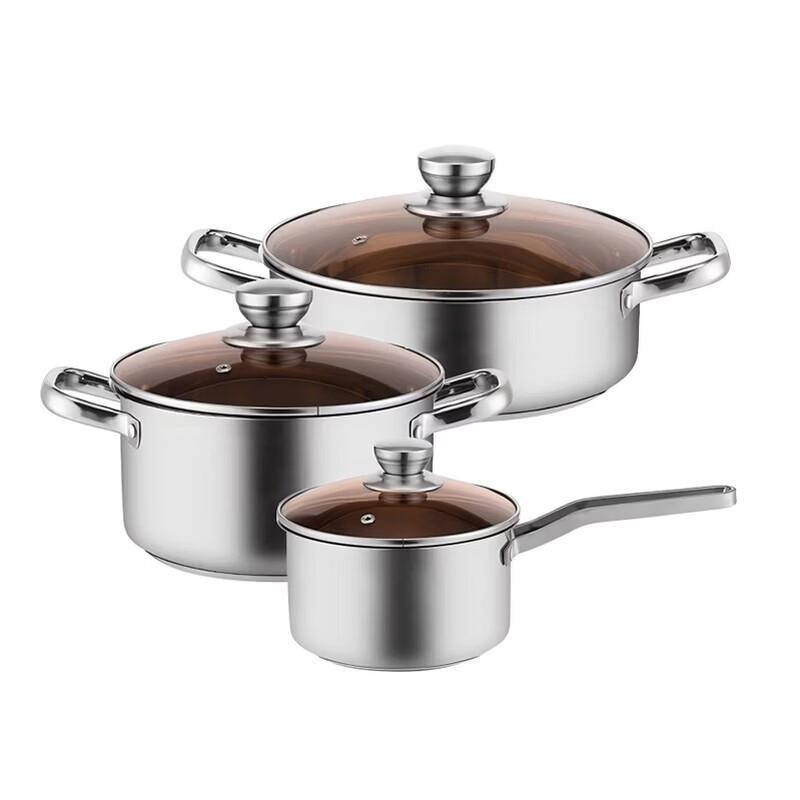Beilunfeini Eiffel Fanke 3-Piece Cookware Set