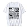 Tričko s potiskem Yungblud Unisex WoUnisex Oversize Tričko s krátkým rukávem Tričko s krátkým rukávem Hip-hopové tričko Grafika Unisex trička Streetwear