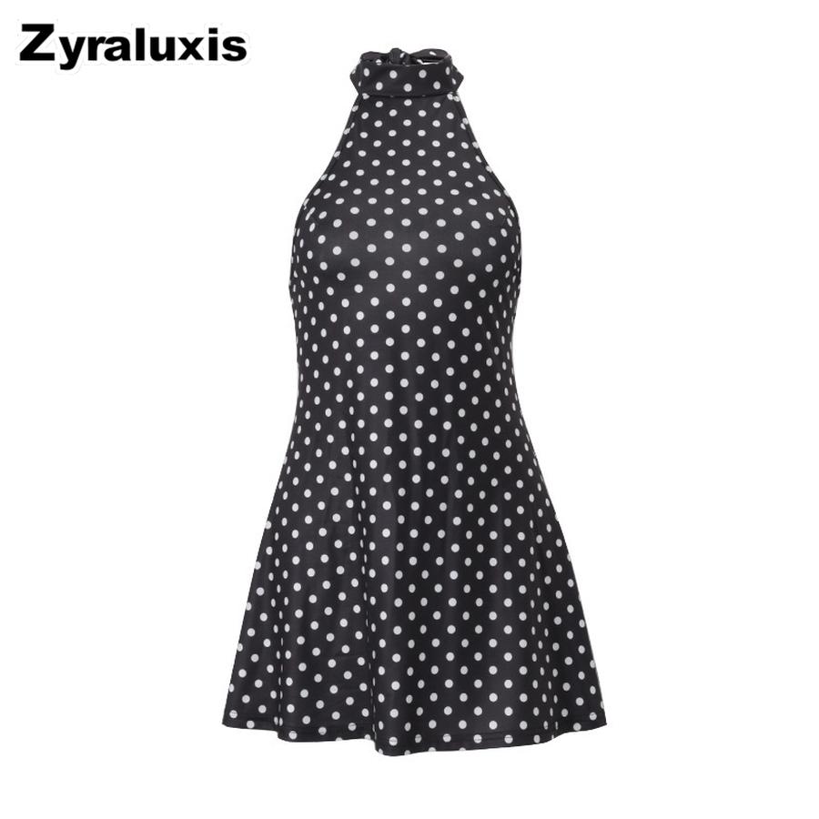 Damen Sommer Neues Mode High-End Stil Bedrucktes Sexy Tiefes Rückenteil Schmal Geschnittenes Kleid