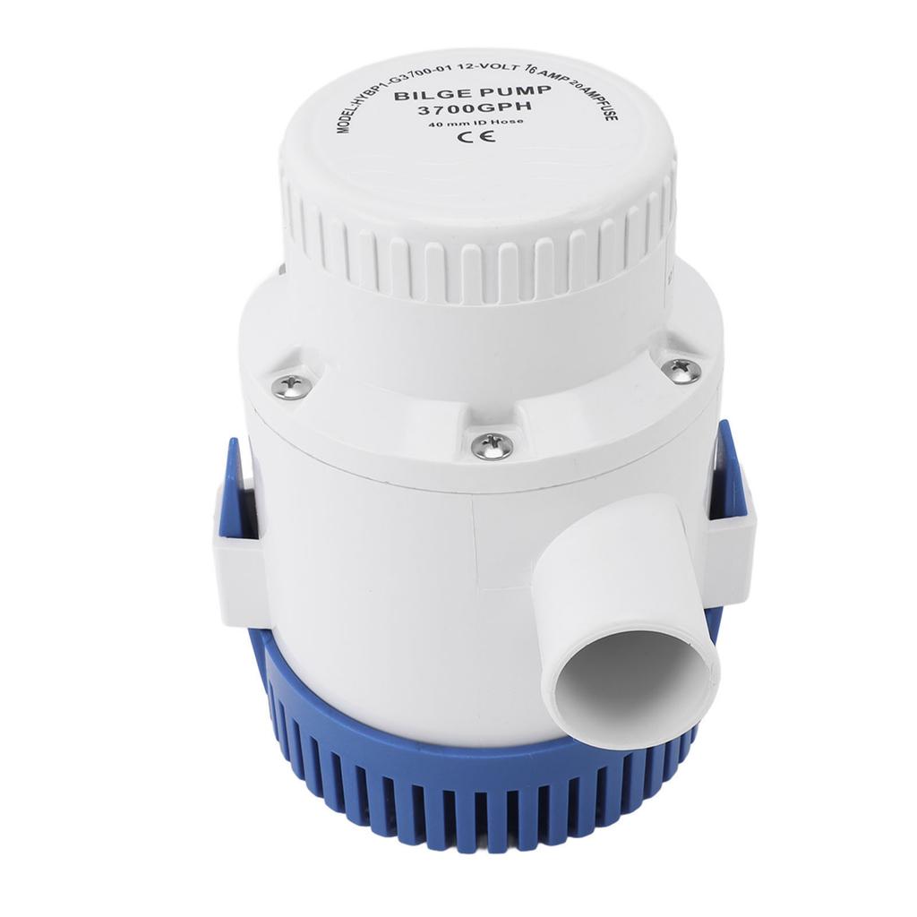 3700 GPH Boat Marine Plumbing Electric Bilge Pump Efficient Low Noise Overheat Prevention