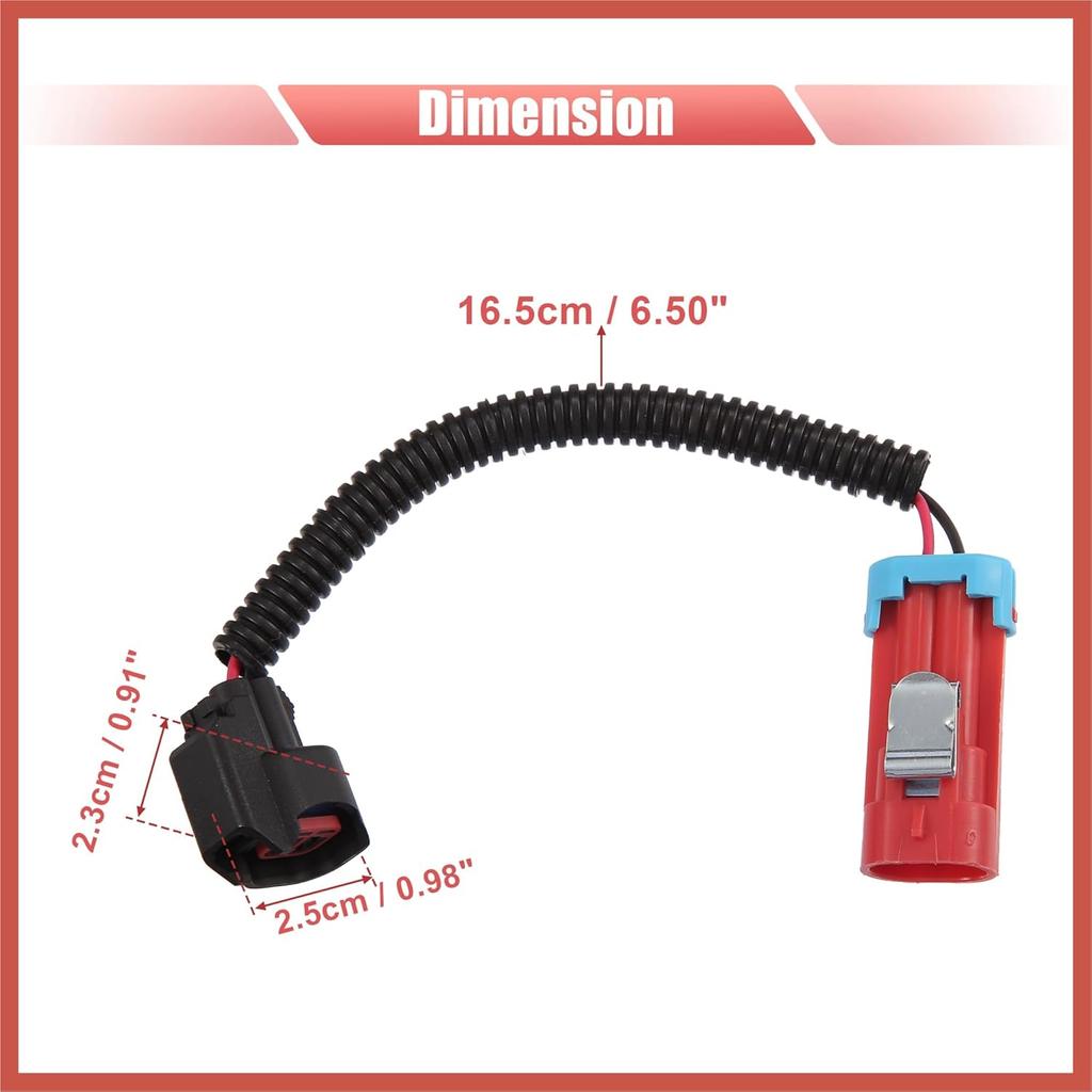 ACROPIX Vapor Canister Vent Valve Solenoid Jumper Wiring Harness Connector 19257603 Evaporative Emissions Canister Vent Valve Solenoid Jumper Wire