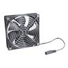 Convenient Solar Powered 12V Exhaust Fan for Efficient Cooling In Greenhouses Attics with Sturdy ABS Material